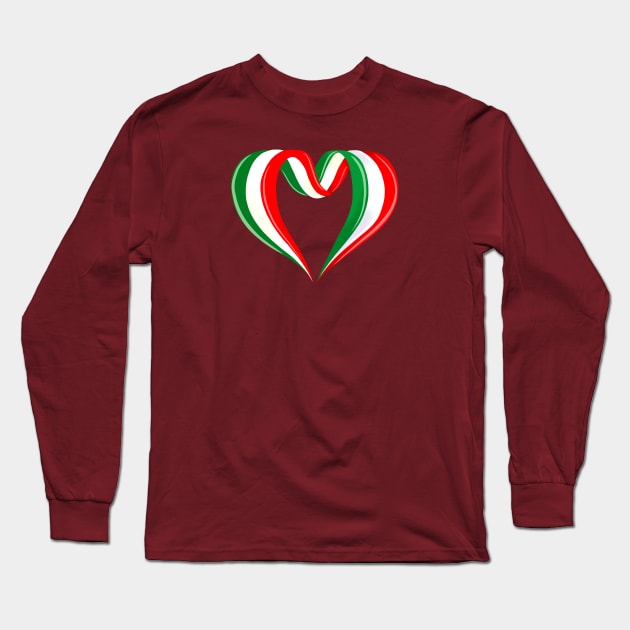 I love ITALY Long Sleeve T-Shirt by Miruna Mares